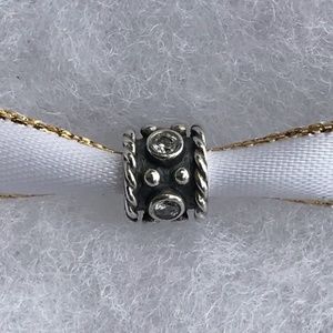 Pandora Jewelry - AuthenticPANDORA Oxy Crown Oxidized Charm Clear CZ Pandora Jewelry - AuthenticPANDORA Oxy Crown Oxidized Charm Clear CZ